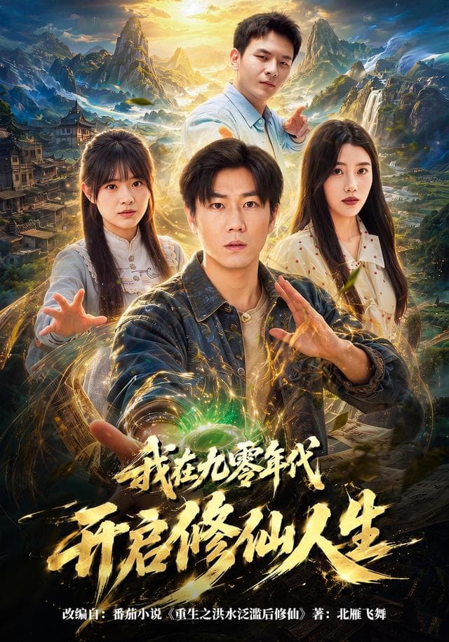 我在九零年代开启修仙人生海报
