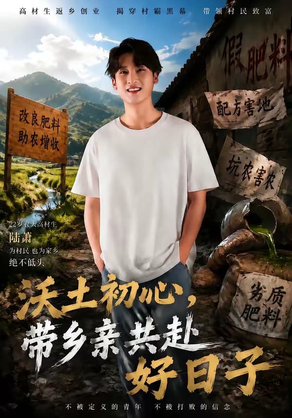 沃土初心，带乡亲共赴好日子海报