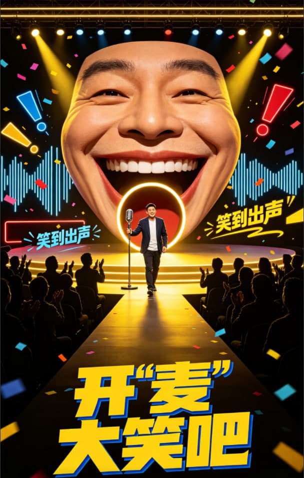 开“麦”大笑吧海报