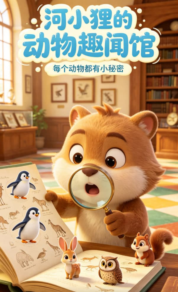 河小狸的动物趣闻馆海报