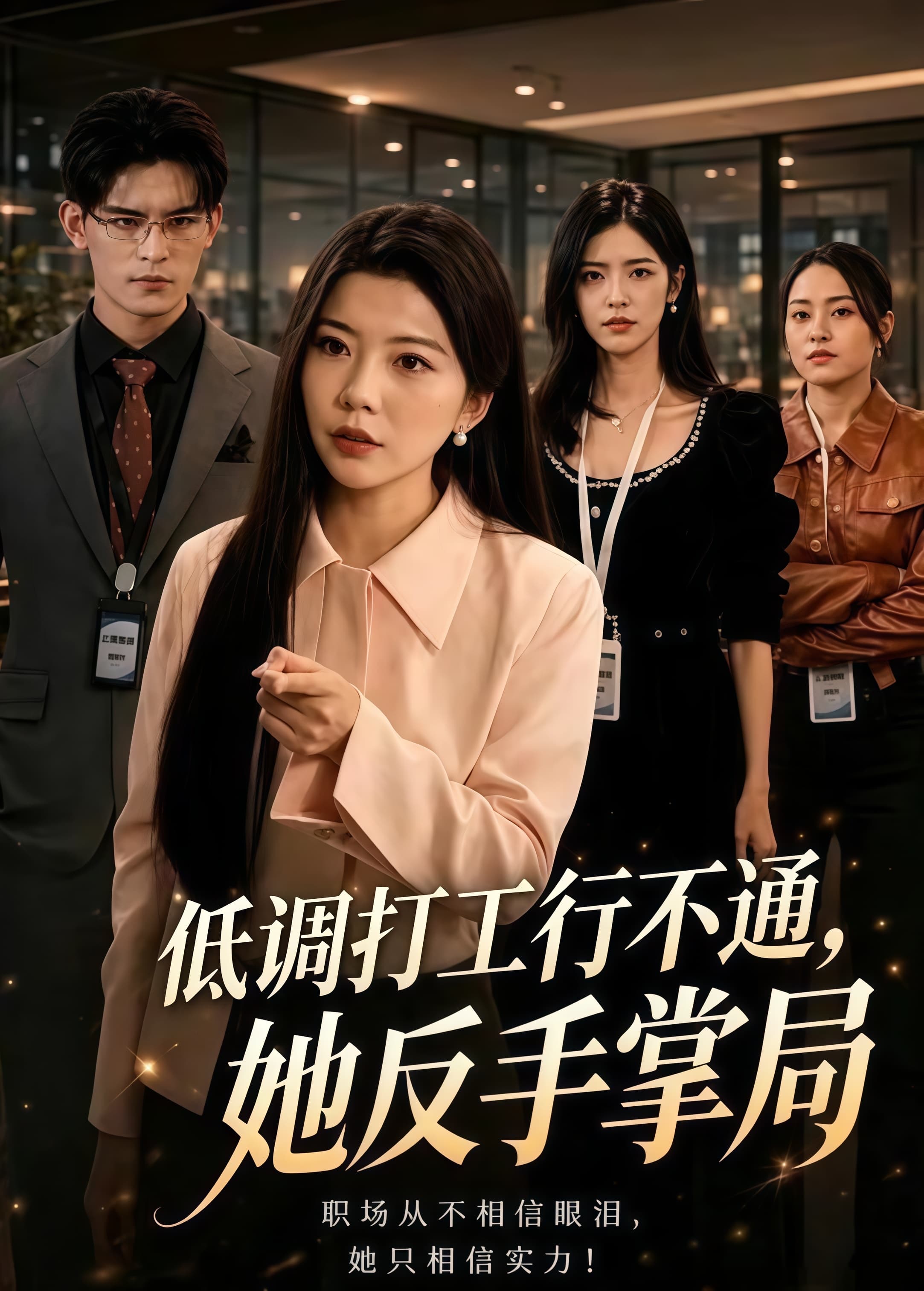 低调打工行不通，她反手掌局海报