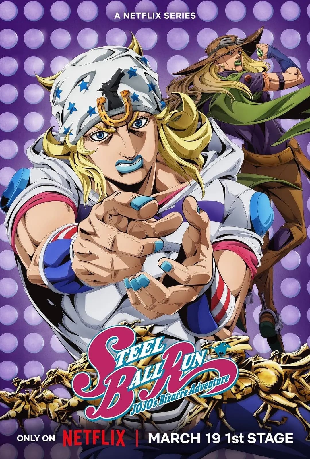 JOJO的奇妙冒险飙马野郎海报