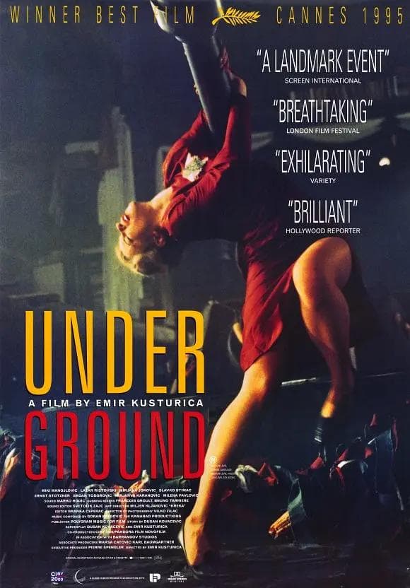 地下1995海报